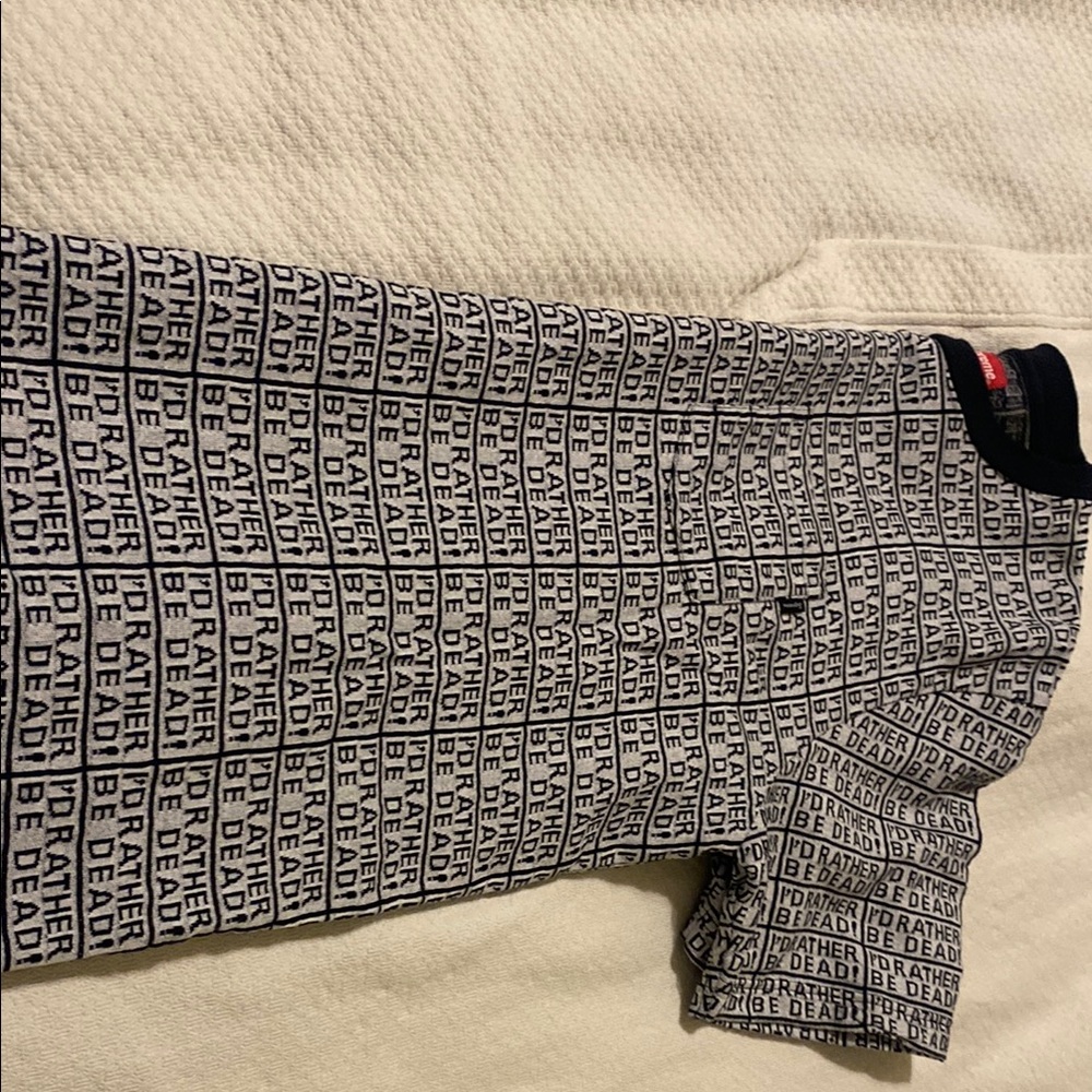 Supreme Monochrome Crewneck Sweater - Picture 8 of 13